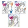 Omalovánky Miss Melody Magic Watercolour Book – vodové se štětcem 4