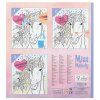 Omalovánky Miss Melody Magic Watercolour Book – vodové se štětcem 6