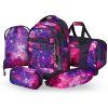 Školní set Baagl Skate Max Galaxy II – batoh + penál + sáček + sportovní taška + ledvinka