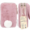 Princess Mimi dvoupatrový penál s výbavou – Bunny Fur (růžový, ouška) 2