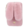 Princess Mimi dvoupatrový penál s výbavou – Bunny Fur (růžový, ouška)