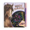 Miss Melody kreativní škrabací sešit Magic (duhové obrázky koní)