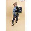 Školní aktovka Belmil Classy Plus T-Rex Lime – ergonomický 3dílný set pro kluky 13