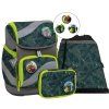 Školní batoh Belmil Smarty Green Splash – set s penálem a sáčkem