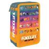 Plný školní penál JUNIOR S8 Pixelife Zoo Edition – 3 patra, 43 kusů