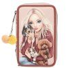 Třípatrový penál s výbavou Top Model Fur Ever Friends – Candy 1