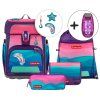 Školní aktovka Step by Step Cloud OCEAN Dolphin Lana – 5dílný set, AGR certifikát