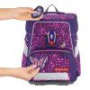 Školní aktovka Step by Step SPACE SHINE Butterfly Night Ina – 5dílný set, AGR certifikát 8
