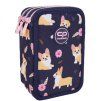 Třípatrový školní penál CoolPack Jumper Elisabeth – vybavený