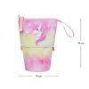 Pastelkovník Baagl Rainbow Unicorn – pouzdro na pastelky se stojánkem 6