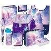 Velký školní set pro prvňáčky Oxybag Premium Light Pegas Magical – 11 ks