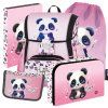 Školní set pro prvňáčky Oxybag PREMIUM Panda – 5 dílný set