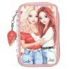 Školní penál Top Model Heart to Heart Candy & Lexy dvoupatrový s výbavou