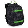 Studentský batoh Topgal VIKI 26041 Graffiti Green