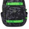 Studentský batoh Topgal VIKI 26041 Graffiti Green 6