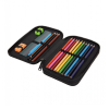 Školní penál 2 zipy CoolPack Jumper Diary vybavený 2