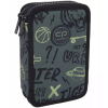Školní penál 2 zipy CoolPack Jumper Tiger vybavený