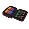 Školní penál 2 zipy CoolPack Jumper Street Art vybavený 2