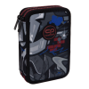 Školní penál 2 zipy CoolPack Jumper Street Art vybavený