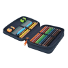 Školní penál 2 zipy CoolPack Jumper Offroad vybavený 1