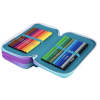 Školní třípatrový penál CoolPack Jumper Seafish – vybavený 3
