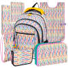 Školní batoh Stil Craftgirl Candy set 7 dílů pro holky do 1.–4. třídy
