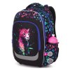 Školní batoh Topgal LORI 25074 s neonovým leopardem pro holky 2.–5. třída 8