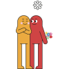 Gumovací pero Pilot FriXion Ball Friends LTD 0.7 červená Flower 3