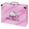 Školní kufřík Baagl Hello Kitty Sweet Leopard skládací s kováním