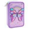 Školní penál dvoupatrový Butterfly – Motýl