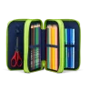 Školní penál Ergobag Maxi Pencil Case Front RunBear s výbavou 1