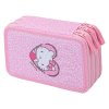 Školní penál Baagl Hello Kitty Sweet Leopard – třípatrový