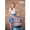 Školní batoh Baagl Skate Kuromi Grey 25 l 10