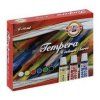 Temperové barvy Koh-i-noor 6×10 ml – základní sada pro školáky i malíře