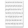 Papírová písmenka - sada tisků ABC