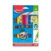 Pastelky Maped Color’Peps – 18 barev