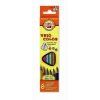 Pastelky 6 barev , trojhranné tenké Triocolor
