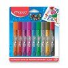 Dekorační lepidlo Maped Glitter Glue - 9 x 10,5 ml