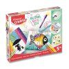 Sada Maped Creativ Blowpen String Art – foukací pera 6 barev + šablon