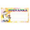 detska pozvanka na party jednorozec bal 10 ks