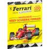 ferrari vozy scuderie kniha samolepek 216690 13