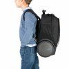 Školní a cestovní batoh na kolečkách Nikidom Roller UP Black (19 l)