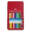 Pastelky Faber-Castell Grip 2001 v plechové krabičce - 12 BAREV