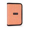 Školní penál Oxybag UNICOLOR Apricot – 1 patro, 2 chlopně, prázdný