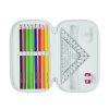 Školní penál Herlitz Cute Animals Zebra – 3 patra s výbavou1
