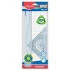 Maped sada pravítek pro leváky Geometric Maxi – 3dílná rýsovací sada