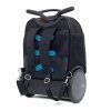 Školní a cestovní batoh na kolečkách Nikidom Roller UP XL Tropic (27 l), Černý