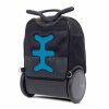 Školní a cestovní batoh na kolečkách Nikidom Roller UP XL Tropic (27 l), Černý