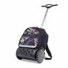 Školní a cestovní batoh na kolečkách Nikidom Roller UP XL Tropic (27 l), Černý