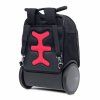 Školní a cestovní batoh na kolečkách Nikidom Roller UP XL Camo (27 l), Černý